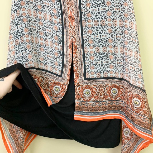 AB Studio Sleeveless Dressy Blouse Large - Picture 5 of 8